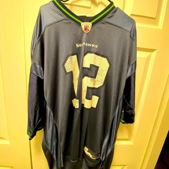Reebok | Shirts | Reebok Equipment Seattle Seahawks Nfl 2